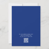 Van Gogh Starry Night Art Trouw | Boog + QR Code Kaart (Achterkant)
