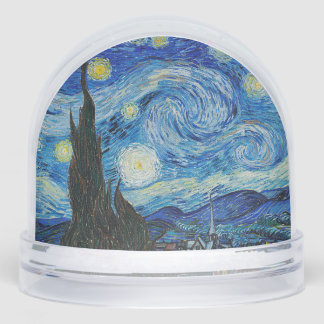 Van Gogh Starry Night Artwork – Christmas Limited  Sneeuwbol