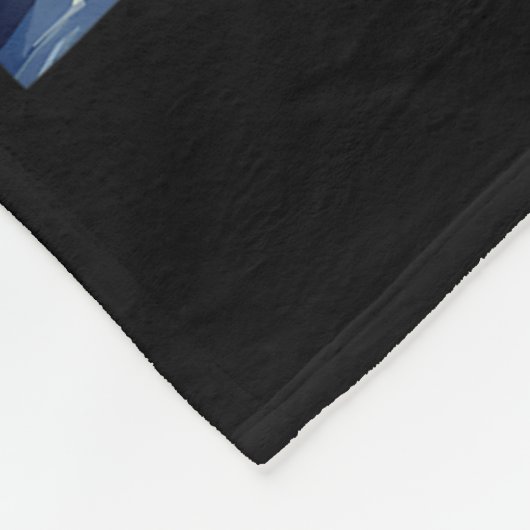 Van Gogh Starry Night Christmas Snowman Winter Sno Fleece Deken (Hoek)