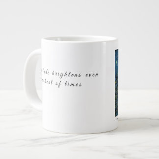 Van Gogh Starry Night Erkentelijkheid Artistiek Op Grote Koffiekop