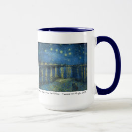 Van Gogh Starry Night Erkentelijkheid Artistiek Op Mok