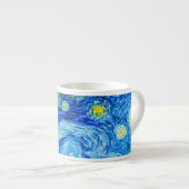 Van Gogh Starry Night Espresso Kop (Voorkant rechts)