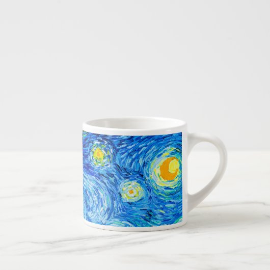 Van Gogh Starry Night Espresso Kop (Rechts)