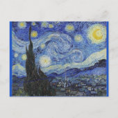 Van Gogh, Starry Night Feestdagenkaart (Voorkant)