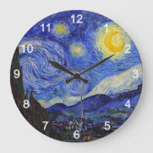 van Gogh , “ Starry Night ” Grote Klok (Voorkant)