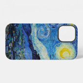 Van Gogh Starry Night Kunstschilderij iPhone Hoesje (Achterkant horizontaal)