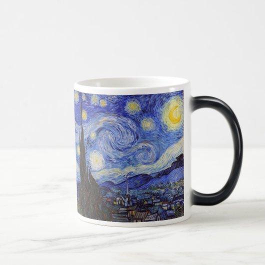 Van Gogh , “Starry Night” Magische Mok (Rechts)