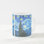 Van Gogh Starry Night Matglas Koffiemok (Voorkant rechts)