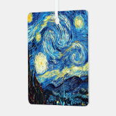 Van Gogh - Starry Night Metalen Ornament (Voorkant links)