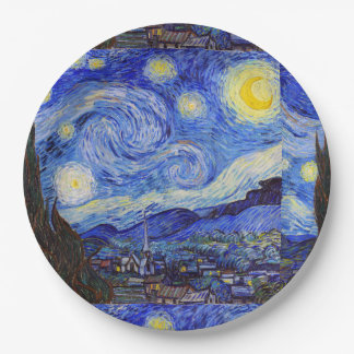 Van Gogh , “Starry Night” Papieren Bordje