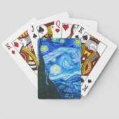 Van Gogh Starry Night Pokerkaarten (Achterkant)