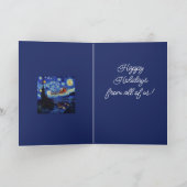 Van Gogh Starry Night St Nicholas In St Remy Kaart (Binnen)