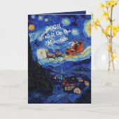 Van Gogh Starry Night St Nicholas In St Remy Kaart (Gele Bloem)