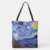 Van Gogh, “ Starry Night ” Tote Bag (Achterkant)