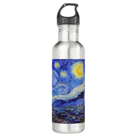 Van Gogh , “Starry Night” Waterfles (Voorkant)