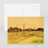 Van Gogh - Steenkoolmijn in de Borinage, Briefkaart (Voorkant / Achterkant)