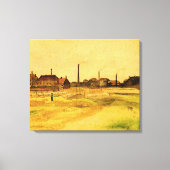 Van Gogh - Steenkoolmijn in de Borinage, Canvas Afdruk (Voorkant)