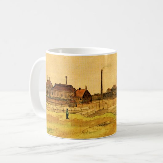 Van Gogh - Steenkoolmijn in de Borinage, Koffiemok (Voorkant links)