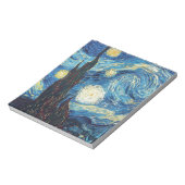 Van Gogh sterrenhemel klassieke impressionisme kun Notitieblok (Linkerzijde)