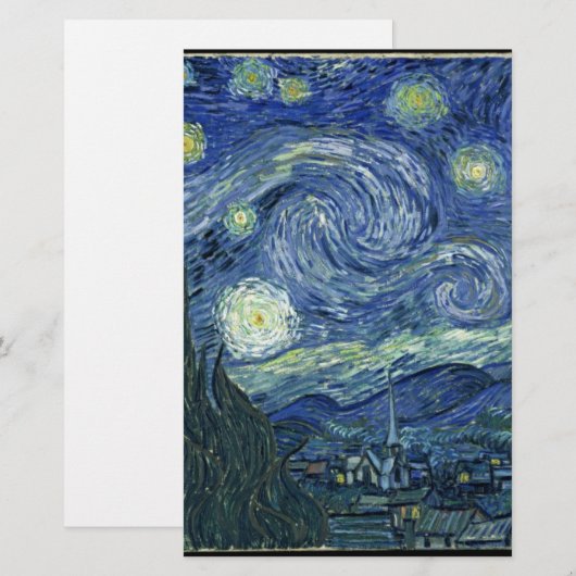 Van Gogh Sterrennacht (Voorkant / Achterkant)