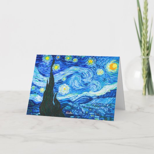 Van Gogh Sterrennacht (Achterkant)