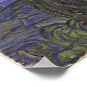 van Gogh - Sterrennacht (1889) Poster (Hoek)