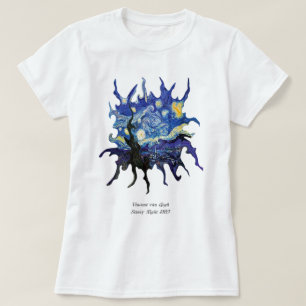 van gogh sterrennacht 1889 t-shirt