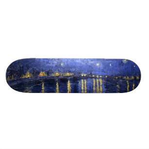 Van Gogh: Sterrennacht aan de Rhône Persoonlijk Skateboard