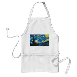 Van Gogh Sterrennacht Apron Standaard Schort