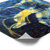 Van gogh Sterrennacht astronaut Poster (Hoek)