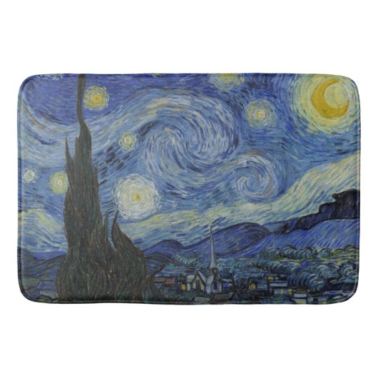 Van Gogh Sterrennacht Badmat (Voorkant)
