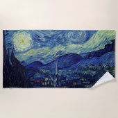 Van Gogh Sterrennacht Beach Towel Strandlaken (Voorkant)