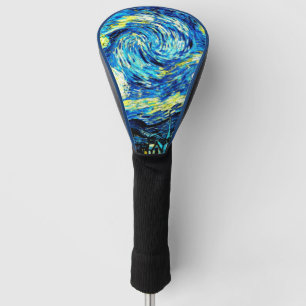 Van Gogh - Sterrennacht, beroemd schilderij, Golfheadcover