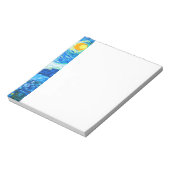 Van Gogh Sterrennacht bijgewerkt Notitieblok (Linkerzijde)