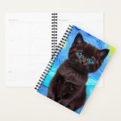 Van Gogh Sterrennacht Black Cat Planner (Display)