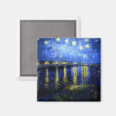 Van Gogh - Sterrennacht boven de Rhône 2020 Magneet (Voorkant / Achterkant)