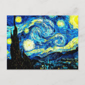 Van Gogh - Sterrennacht Briefkaart (Voorkant)