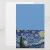 Van Gogh Sterrennacht Briefpapier (Voorkant / Achterkant)