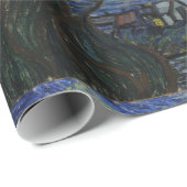 Van Gogh Sterrennacht Cadeaupapier (Rol Hoek)