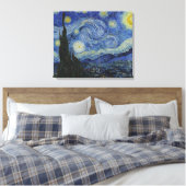 Van Gogh, Sterrennacht Canvas Afdruk (Insitu (Slaapkamer))