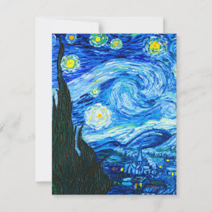 Van Gogh Sterrennacht Card