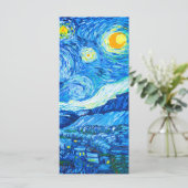 Van Gogh Sterrennacht Card (Staand voorkant)