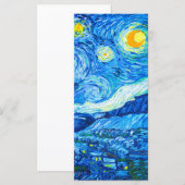 Van Gogh Sterrennacht Card (Voorkant / Achterkant)