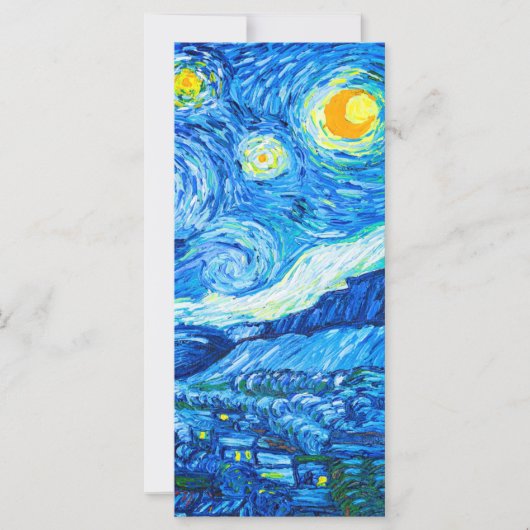 Van Gogh Sterrennacht Card (Voorkant)