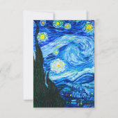 Van Gogh Sterrennacht Card (Voorkant)