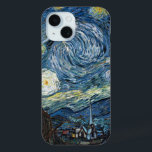 Van Gogh Sterrennacht iPhone 15 Case<br><div class="desc">Vincent Van Gogh Sterrennacht  kunstwerk op electronische hoesjes voor uw gadgets -  producten van Zazilicious</div>