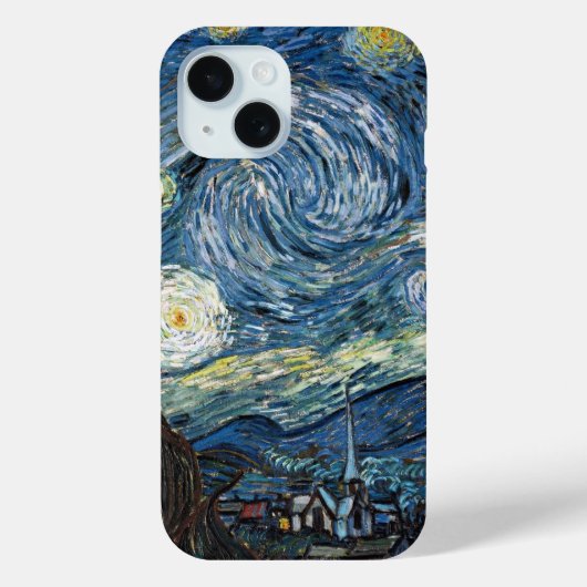 Van Gogh Sterrennacht Case-Mate iPhone Case (Achterkant)