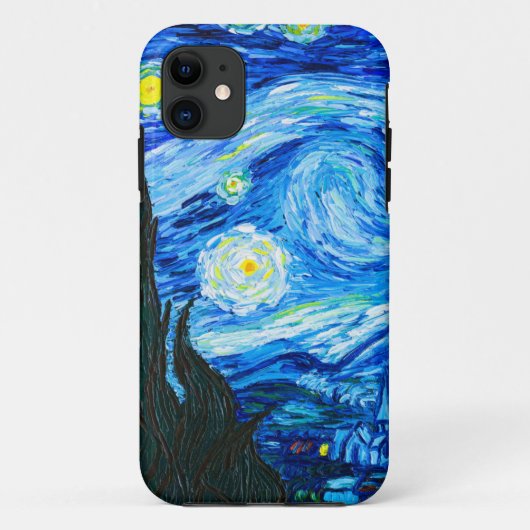 Van Gogh Sterrennacht Case-Mate iPhone Case (Achterkant)
