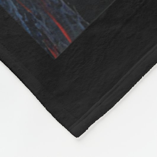 Van Gogh Sterrennacht Cat Lover Kitten Fleece Deken (Hoek)