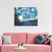 Van Gogh Sterrennacht Classic Impressionisme Kunst Canvas Afdruk (Insitu (Woonkamer))